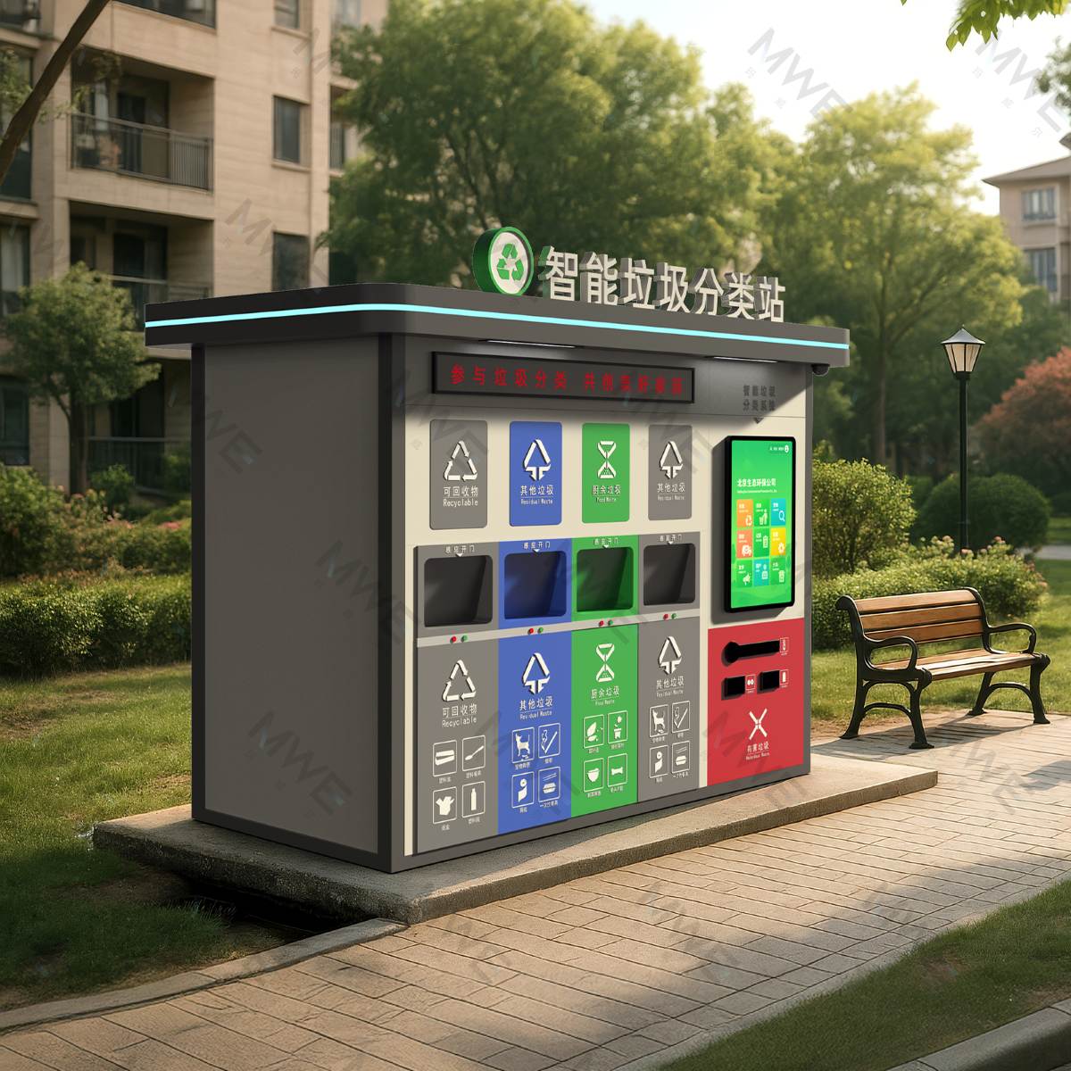 廈門新改建智能垃圾屋成效顯著：47 座已完工，顏值智能與實(shí)用