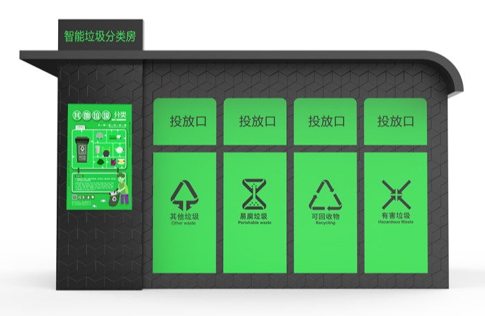 智能垃圾分類房M-006